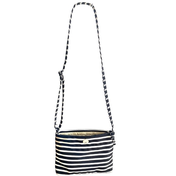 Kate Spade Monochrome Striped Crossbody Bag - Picture 2 of 3